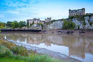 Chepstow Castle, Chepstow, Monmouthshire, Wales, United Kingdom, Europe