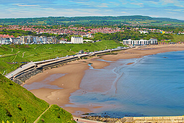 View of North Bay, Scarborough, Yorkshire, England, United Kingdom, Europe