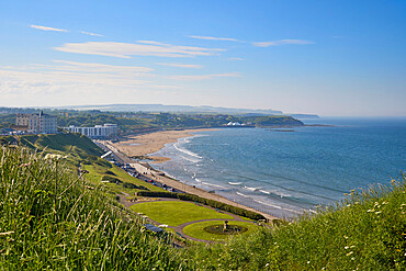 View of North Bay, Scarborough, Yorkshire, England, United Kingdom, Europe