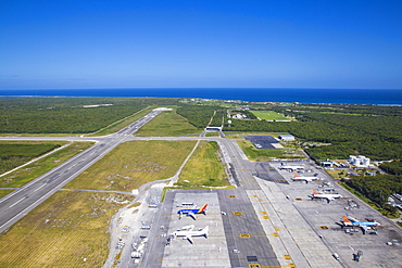 International airport, Punta Cana, Dominican Republic, West Indies, Caribbean, Central America