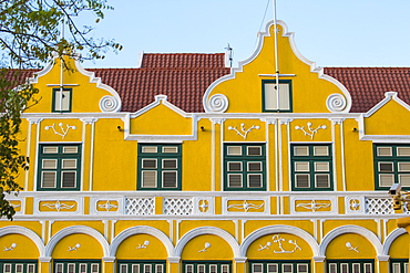 The Penha building, a former merchants house built in 1708, Punda, UNESCO World Heritage Site, Willemstad, Curacao, West Indies, Lesser Antilles, former Netherlands Antilles, Caribbean, Central America