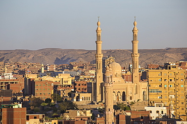 View of Aswan skyline, Aswan, Upper Egypt, Egypt, North Africa, Africa