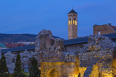 Taslihan, an ancient caravanserai, Bascarsija (The Old Quarter), Sarajevo, Bosnia and Herzegovina, Europe