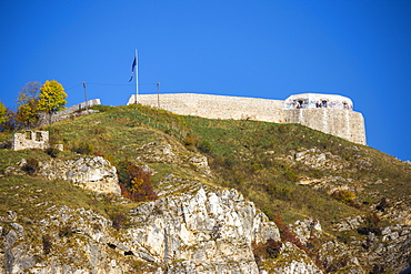 View towards Vratnik Citadel, Sarajevo, Bosnia and Herzegovina, Europe