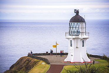 Cape Reinga Lighthouse (Te Rerenga Wairua Lighthouse), Aupouri Peninsula, Northland, North Island, New Zealand, Pacific