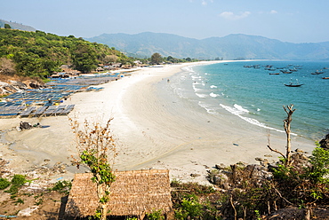 Tizit Beach and fishing village, Dawei Peninsula, Tanintharyi Region, Myanmar (Burma), Asia