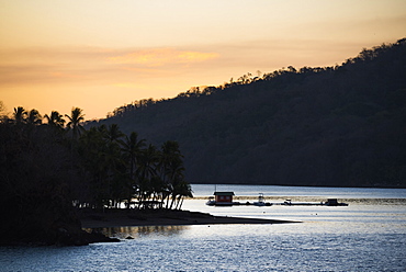 Nicoya Peninsula at sunrise, Costa Rica, Central America