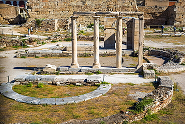 Ancient Roman Agora, Athens, Attica Region, Greece, Europe