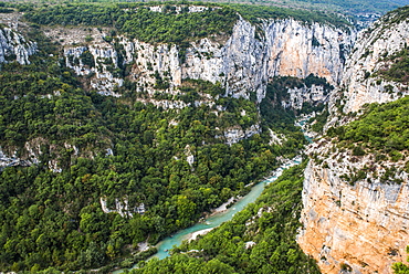 Verdon Gorge (Grand Canyon du Verdon), Alpes de Haute Provence, South of France, France