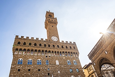 Palazzo Vecchio, Piazza della Signoria, UNESCO World Heritage Site, Florence, Tuscany, Italy, Europe