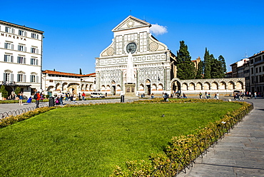 Basilica of Santa Maria Novella, Florence, Tuscany, Italy, Europe