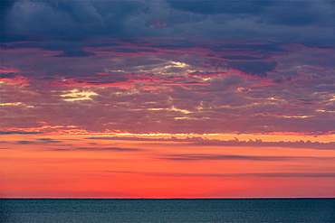 Sunset at Ifaty in Madagascar, Indian Ocean, Africa