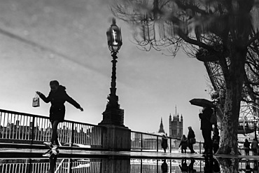 South Bank street scene, Southwark, London, England, United Kingdom, Europe