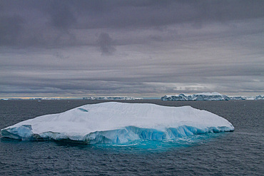 Iceberg detail in and around the Antarctic Peninsula during the austral summer months, Southern Ocean, Antarctica, Polar Regions