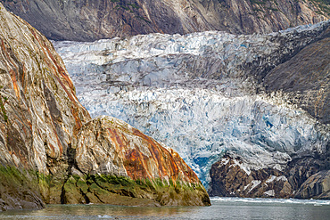 Scenic views from Tracy Arm - Fords Terror Wilderness area in Southeast Alaska, USA, Pacific Ocean.