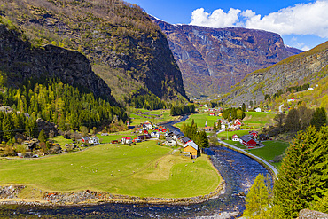 Views from the Bergen Railway route from Myrdal to the town of Flåm, Norway.