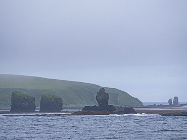 The Baby Islands, located about 1.2 miles northeast of Unalga Island in the Aleutian Islands of southwestern Alaska.