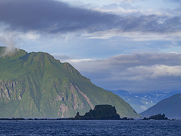 The Baby Islands, located about 1.2 miles northeast of Unalga Island in the Aleutian Islands of southwestern Alaska.