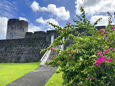 Fort Belgica, a 17th-century fort built on the island of Banda Neira to protect the nutmeg trade, Moluccas, Indonesia.
