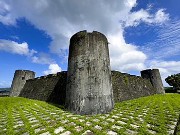 Fort Belgica, a 17th-century fort built on the island of Banda Neira to protect the nutmeg trade, Moluccas, Indonesia.