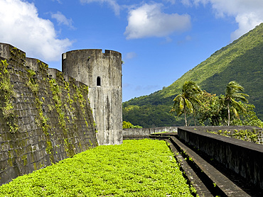 Fort Belgica, a 17th-century fort built on the island of Banda Neira to protect the nutmeg trade, Moluccas, Indonesia.