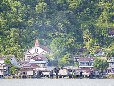 The village of Kokas, a muslim-majority regency in the protestant-majority island of Papua, Indonesia.