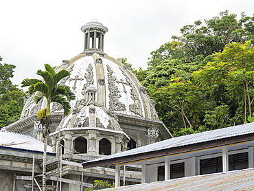 A church in the village of Kokas, a muslim-majority regency in the protestant-majority island of Papua, Indonesia.