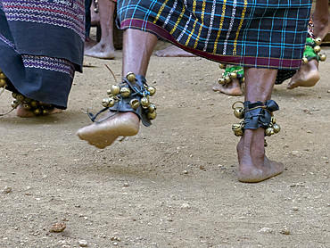 Cultural performance in the village of Liangawo, on Flores Island, Lesser Sunda Islands, Indonesia.