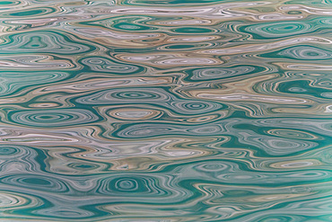 Reflections in the water at Punta Colorado on Isla San Jose in the Gulf of California, Baja California Sur, Mexico.