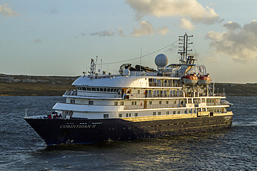 Expedition ship Corinthian II operating from Ushuaia, Argentina to the Falkland Islands to the Antarctic Peninsula.