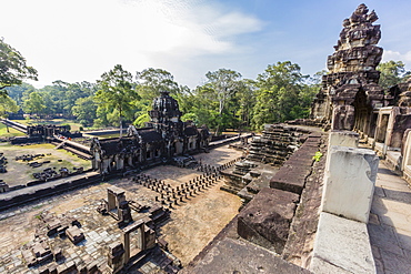 Baphuon Temple in Angkor Thom, Angkor, UNESCO World Heritage Site, Siem Reap Province, Cambodia, Indochina, Southeast Asia, Asia 