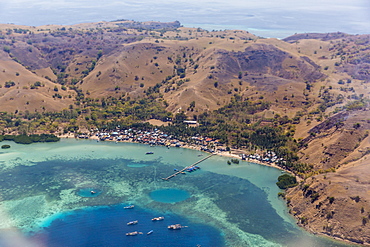 Harbor at Labuan Bajo, Flores Island, Indonesia, Southeast Asia, Asia