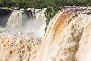 The Devil's Throat (Garganta del Diablo), Iguazu Falls National Park, UNESCO World Heritage Site, Misiones, Argentina, South America