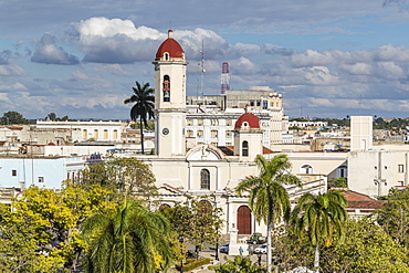 The Catedral de la Purisima Concepcion in Plaza Jose Marti, Cienfuegos, UNESCO World Heritage Site, Cuba, West Indies, Caribbean, Central America