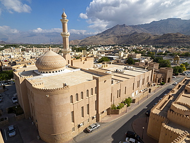 The Sultan Qaboos Mosque, Nizwa, Sultanate of Oman, Middle East