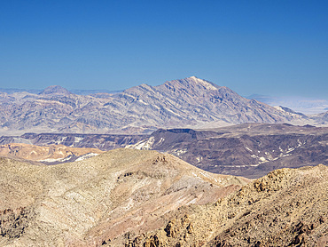 Looking north from Dante's View in Death Valley National Park, California, United States of America, North America