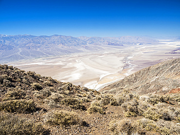 Looking north from Dante's View in Death Valley National Park, California, United States of America, North America