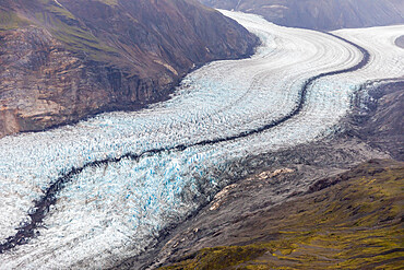 Flight seeing from Haines over the Fair-weather Range in Glacier Bay National Park, Southeast Alaska, USA.