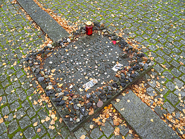 Memorial in Neuengamme concentration camp 1938-1945, the largest concentration camp in Northwest Germany, Europe