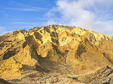 The rugged tuff mountains of the Grand Canyon of the Galapagos, Punta Pitt, San Cristobal Island, Galapagos Islands, UNESCO World Heritage Site, Ecuador, South America