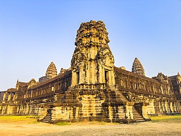 Angkor Wat, UNESCO World Heritage Site, a Hindu-Buddhist temple complex near Siem Reap, Cambodia, Indochina, Southeast Asia, Asia