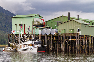 Views from the fishing town of Petersburg on Mitkof Island, Southeast Alaska, Pacific Ocean, United States of America, North America