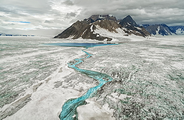 Glaciers and mountains of Kluane National Park and Reserve, near Haines Junction, Yukon, Canada