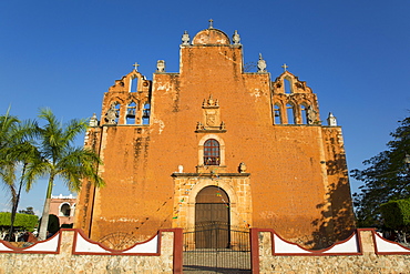 Church of San Juan Bautista, founded in 1609, Tekax, Yucatan, Mexico