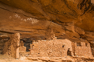 Reverse Handprints, Ancestral Pueblo, up to 1,000 years old, Bears Ears National Monument, Utah, United States of America