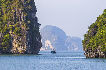 Limestone karsts and isles of Ha Long Bay, Quang Ninh, Vietnam