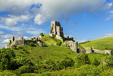 Corfe Castle, Corfe, Dorset, England