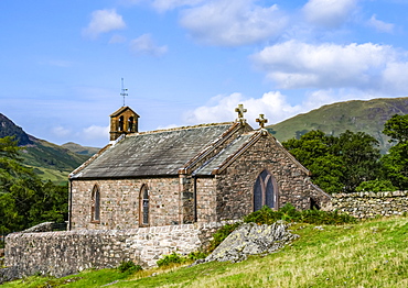 St James Church, 1840, English Lake District; Buttermere, Cumbria, England