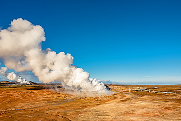 Gunnuhver Hot Spring, Reykjanes Peninsula; Iceland