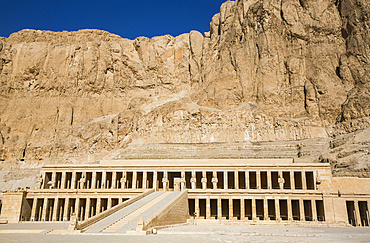 Hatshepsut Mortuary Temple (Deir el-Bahri), UNESCO World Heritage Site, Theban Necropolis; Luxor, Egypt